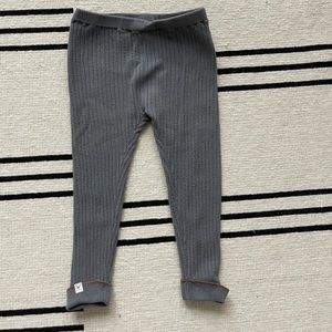 Zara Kids Knit Leggings Grey | Size 2-3 y